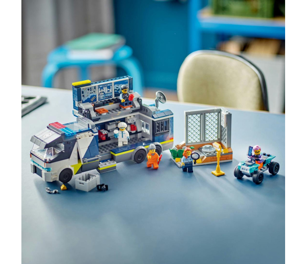 LEGO City 60418 Policyjna ciężarówka z laboratorium kryminalnym - 1203601 - zdjęcie 13